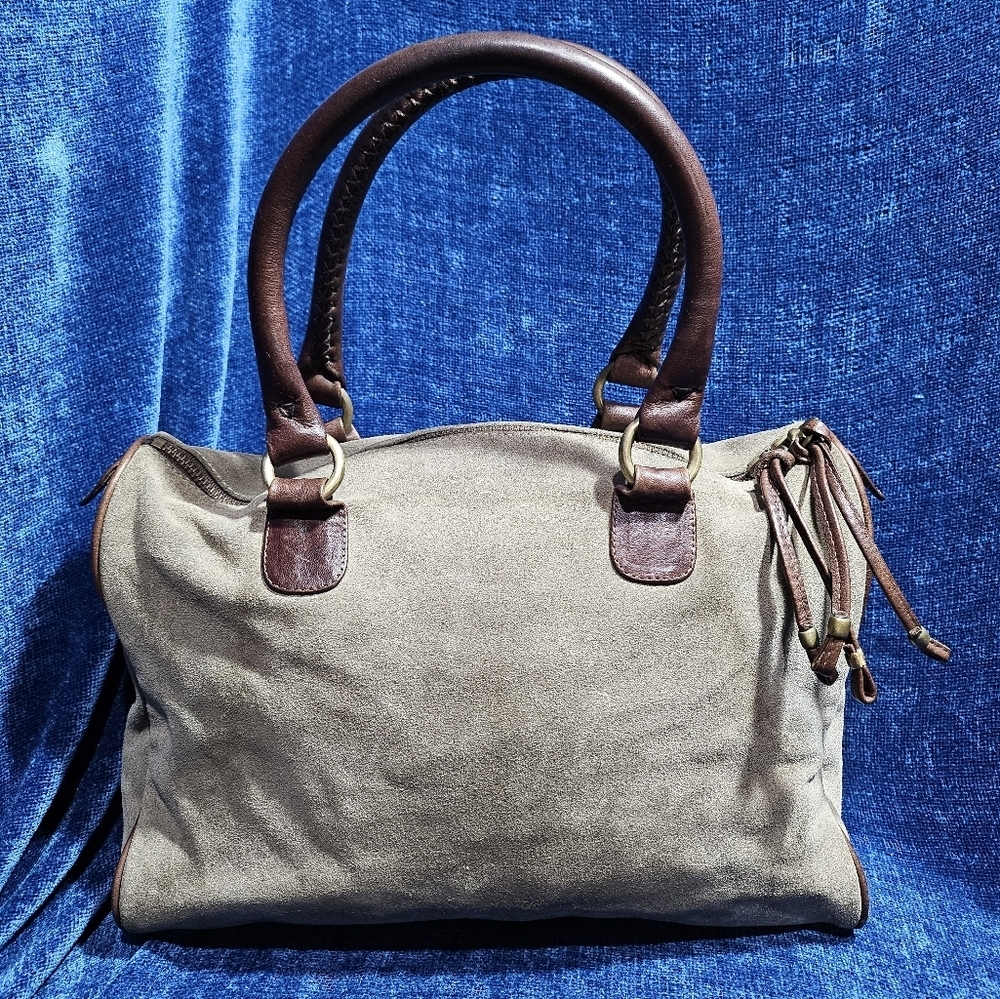 Kendall Conrad Handbag Tote Suede Leather - Picture 2 of 11